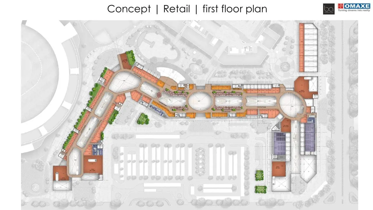 Omaxe State Dwarka Floor Plan 